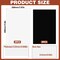 10Pcs 0.5mm Fursuit Eyes Mesh Plastic PVC White Black Mesh Sheet Waterproof Printable Blank Handicrafts Making for Mask Furry Cosplay Props Fursuits Sculpting Home Decor 11.8in x 7.87in Supplies